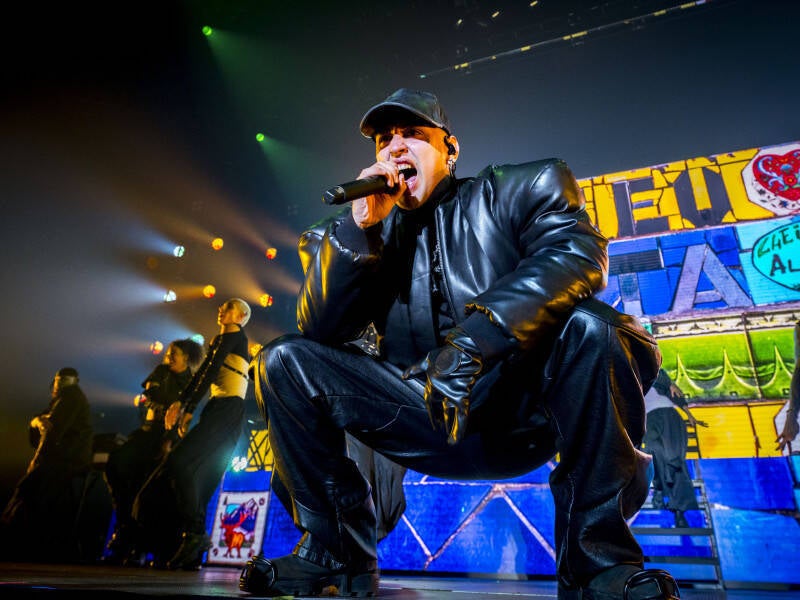 Mahmood wears Palestinian fashion brand Trashy Clothing