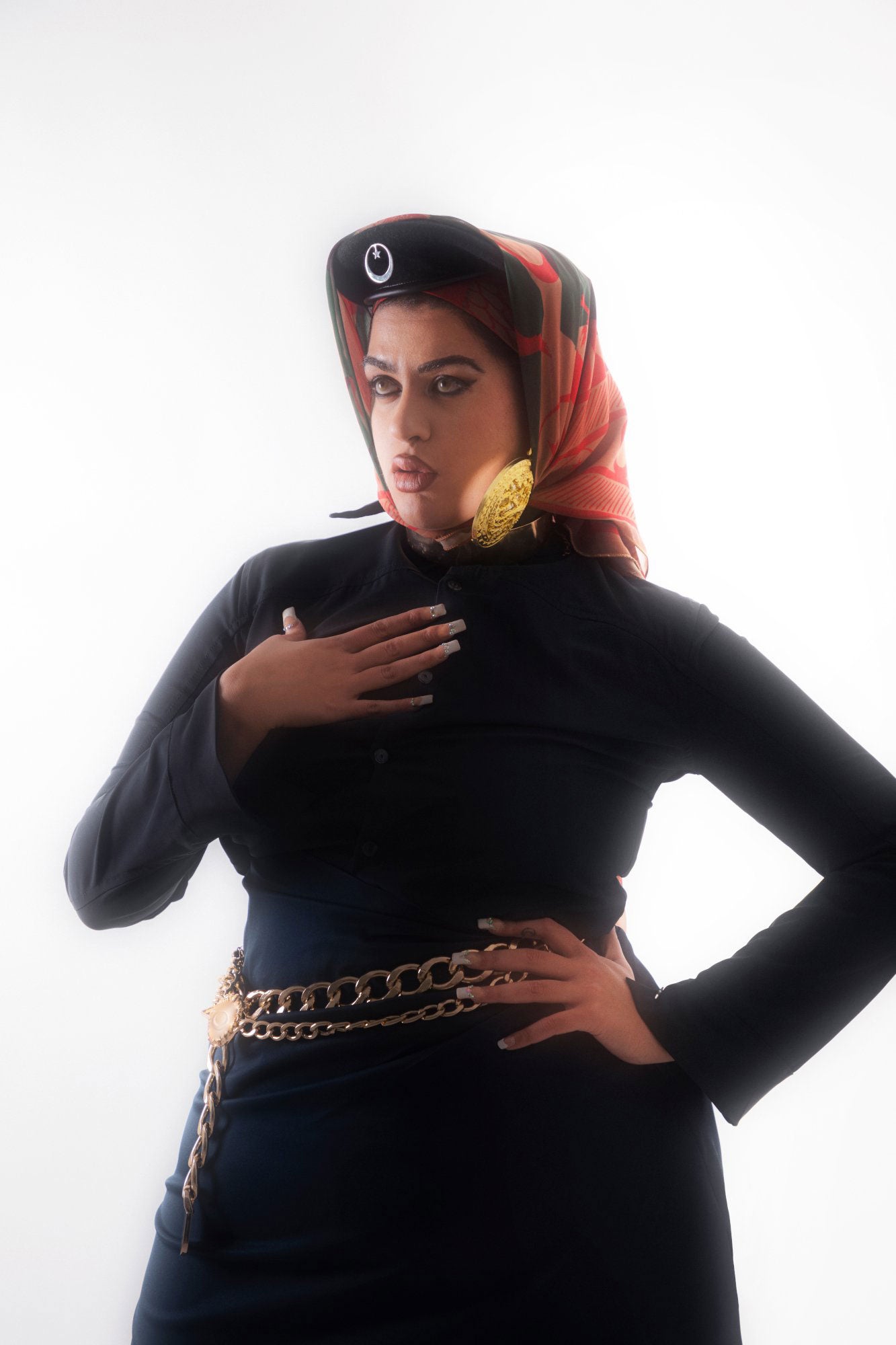 Amani wearing Trashy Clothing AW 21/22 Errorvision