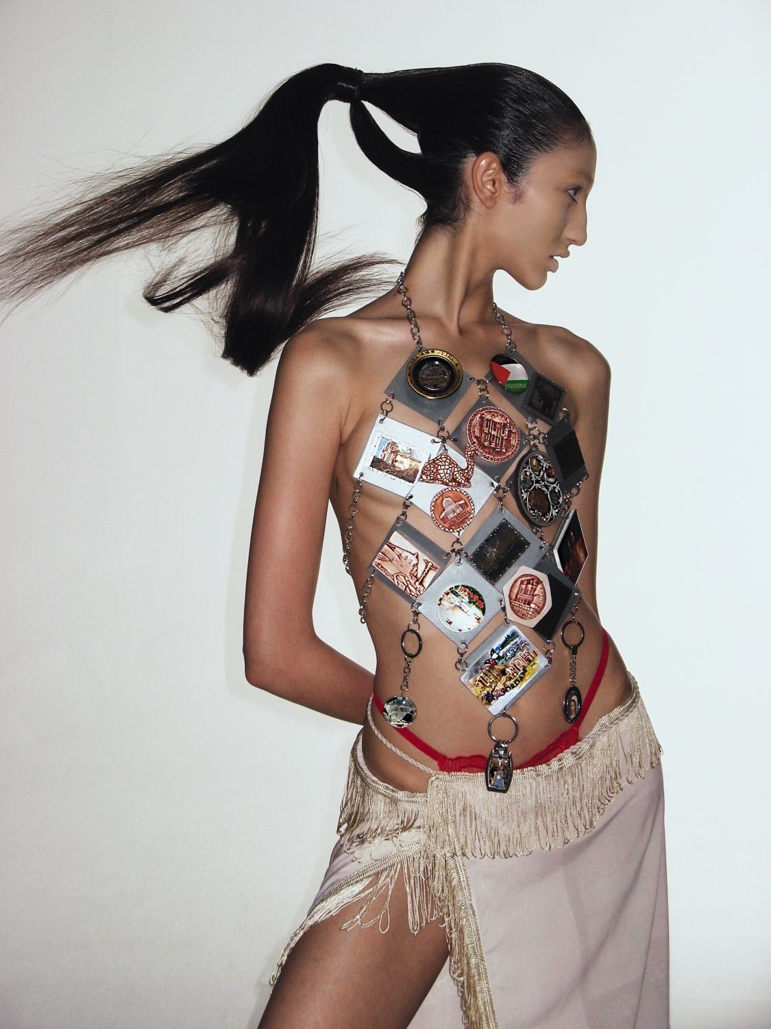 Harley Weir shoots Palestinian fashion brand Trashy Clothing