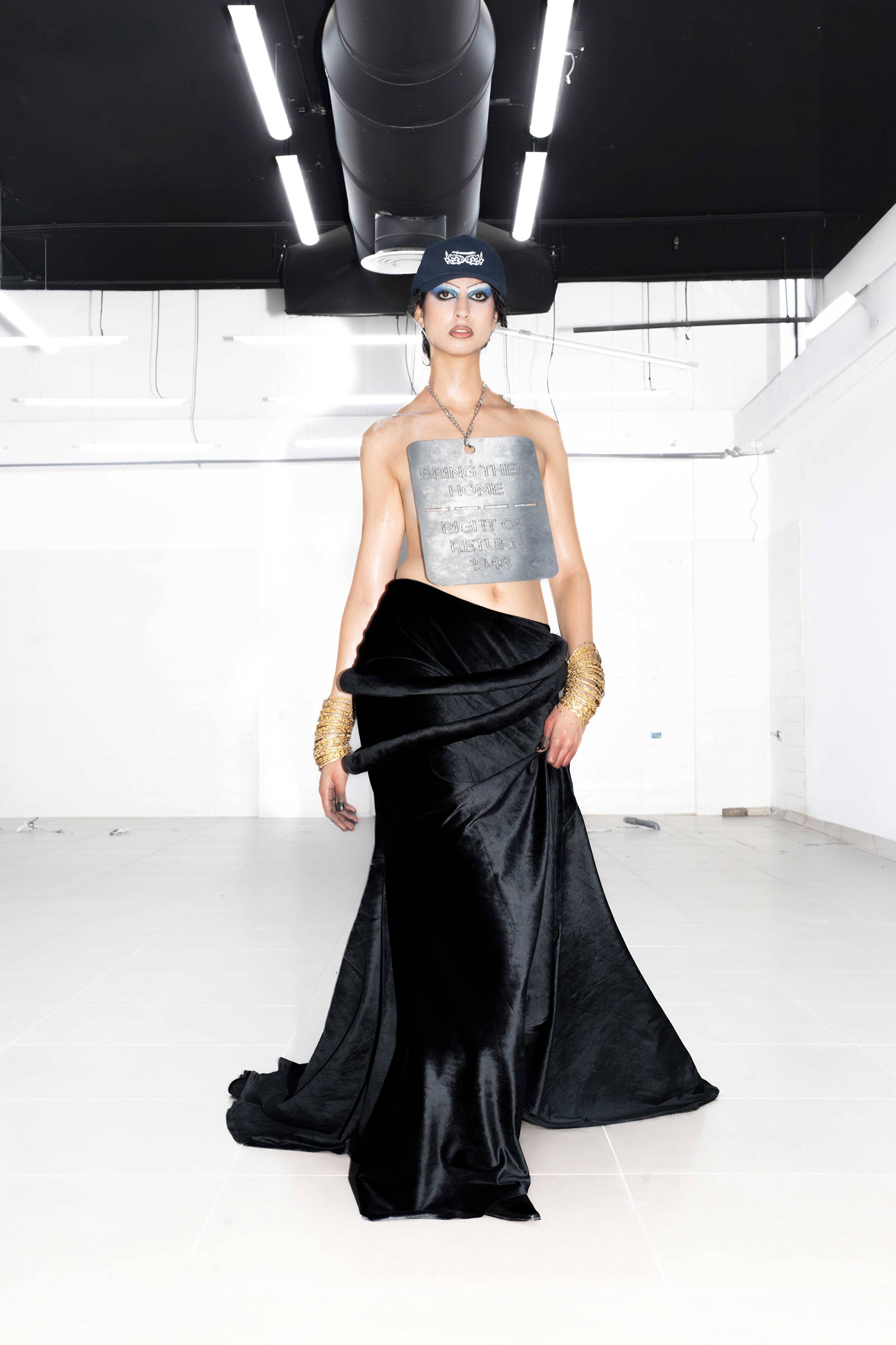 Trashy Clothing Palestinian Fashion Brand SS25 Collection Look